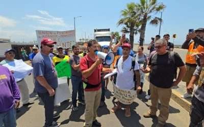 Pescadores bloquearon acceso y salida del puerto por abusos de ASIPONA
