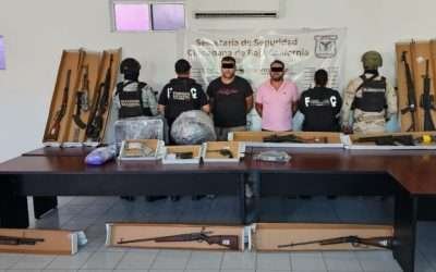 Captura FESC y SEDENA a generadores de violencia en Ensenada