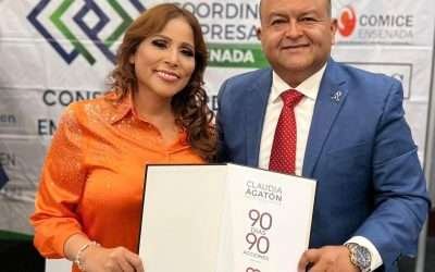 Presentó CCEE a presidenta electa, prioridades para Ensenada