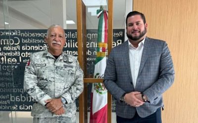 Analizan Burgueño y titular de Aduana de Tijuana estrategias  para agilizar cruces fronterizos