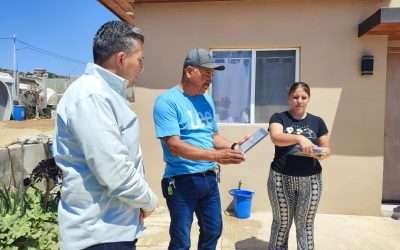 Instala CESPE red de agua potable a Colonia Las Flores