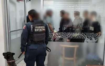 Rescató Fuerza Estatal a 20 migrantes provenientes de África del Norte