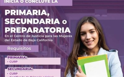 Invita CEJUM a mujeres a continuar con estudios de primaria, secundaria y prepa