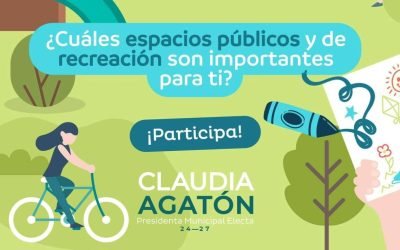Privilegiará Gobierno de Claudia Agatón rescate y conservación de espacios públicos