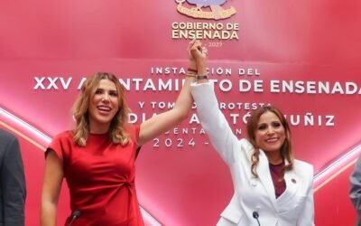 Llegan mejores tiempos para Ensenada, en unidad y amor: Claudia Agatón