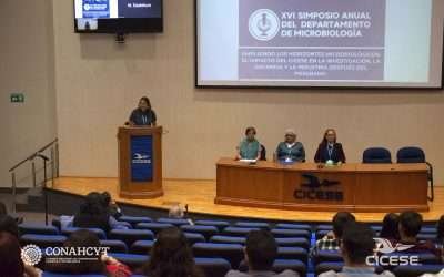 Exponen avances científicos en el XVI Simposio de Microbiología del CICESE