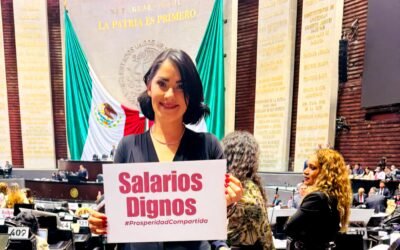 No más salarios por debajo de la inflación: Claudia Moreno