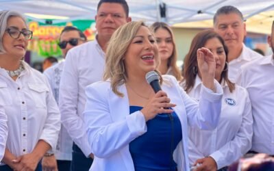Se registró Lizbeth Mata para la dirigencia estatal del PAN