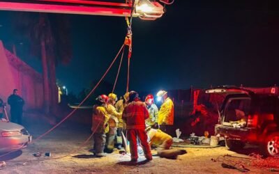 Muere trabajador tras caer en alcantarilla en El Salitral