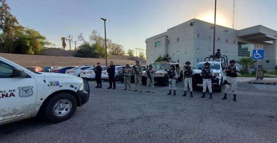 desarman policias mexicali