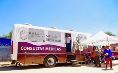 Brindarán Centros de Salud Móviles atención gratis en Ensenada, Valle de Mexicali y Tecate