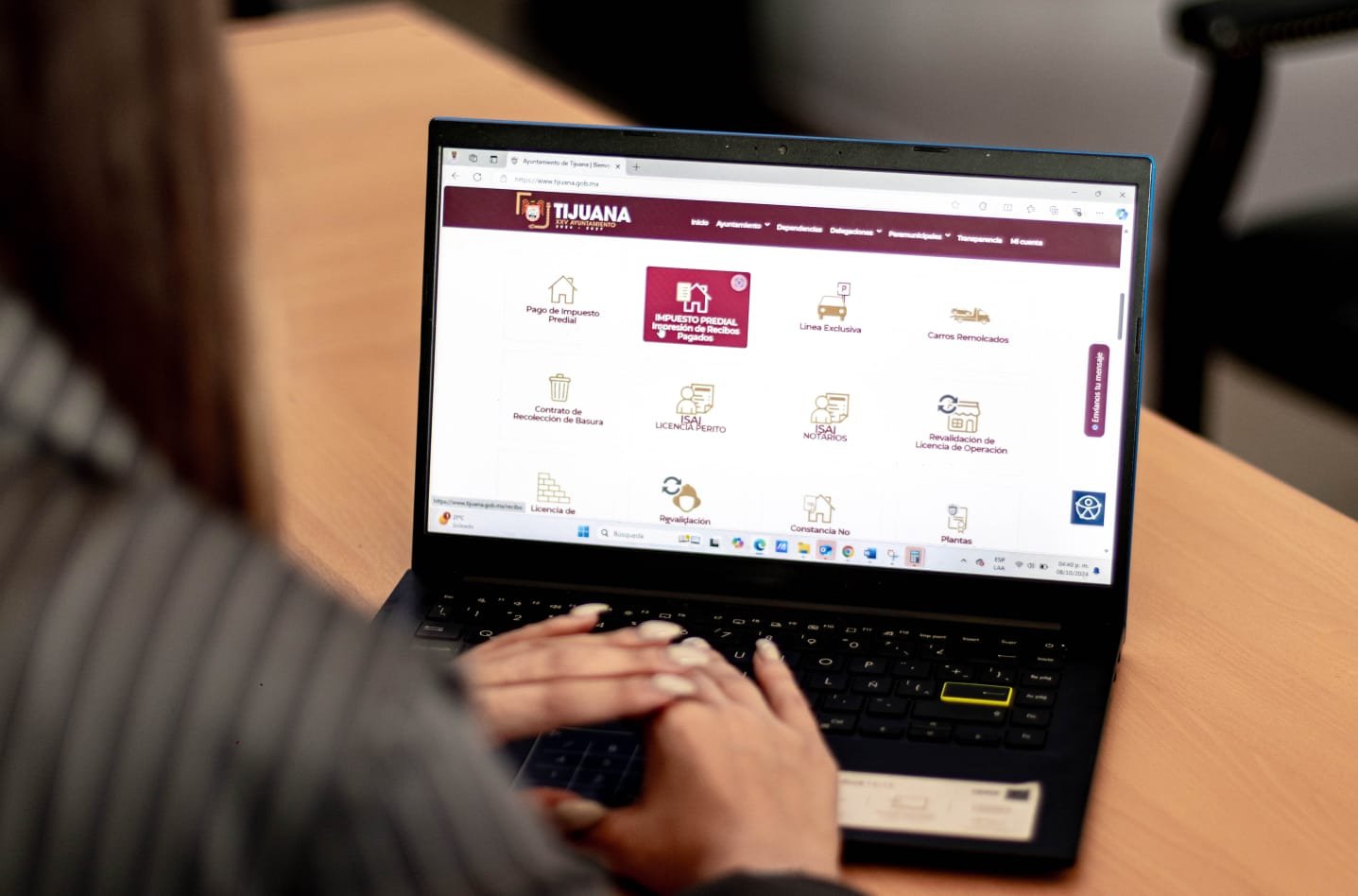 Trámites línea Tijuana