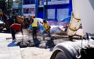 Avanzan 4 obras viales en Ensenada, por más de 2.5 mdp