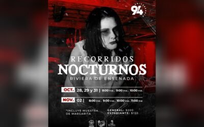 Invita Gobierno de Ensenada a «Recorridos Nocturnos en El Riviera»