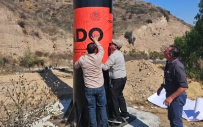 Clausuró Ayuntamiento de Tijuana 5 espectaculares irregulares, instalados en vía pública