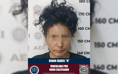 Logra FGE vincular a proceso a mujer por robar cableado de fibra óptica de Telmex