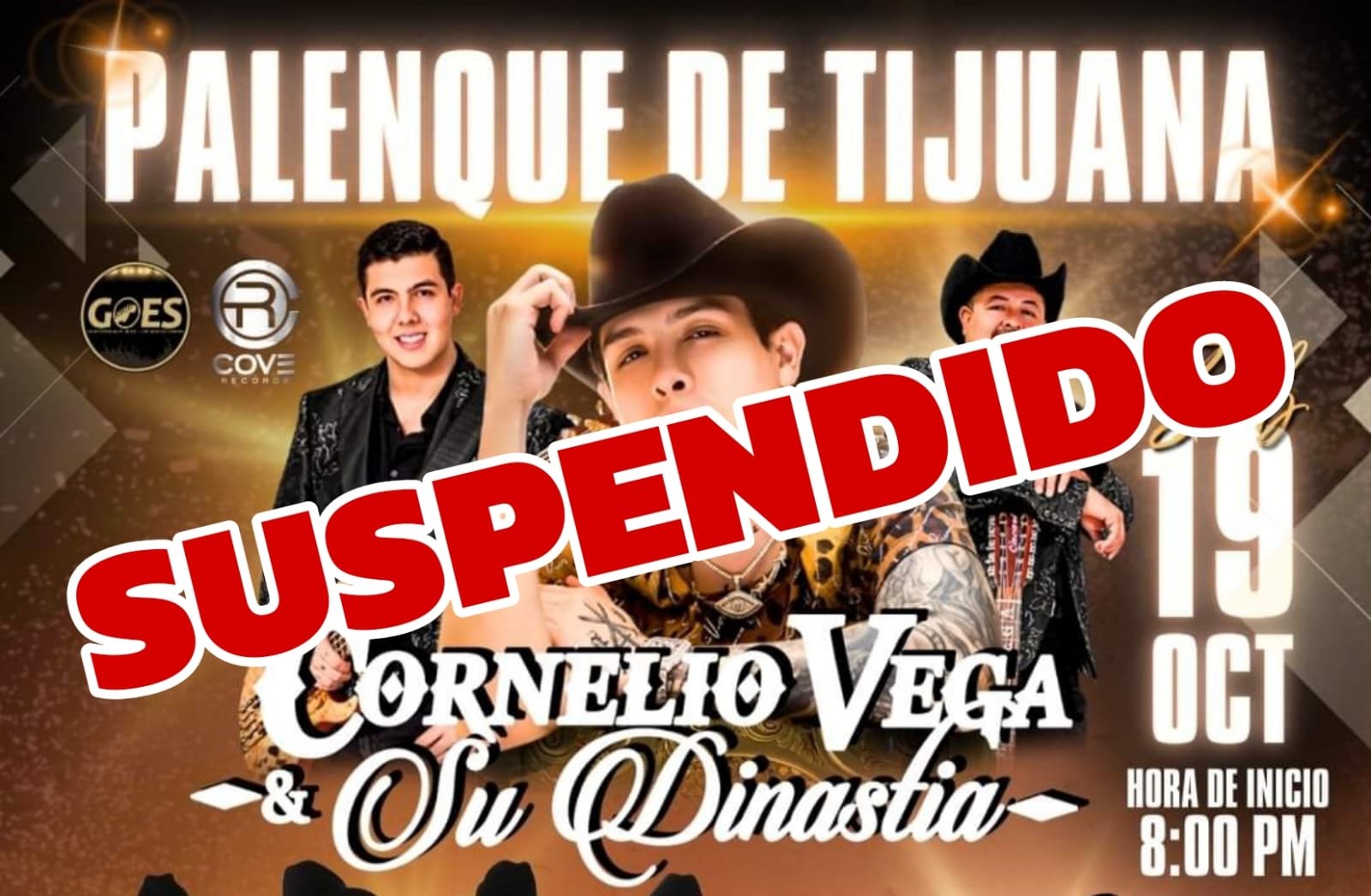 suspenden cornelio vega en Tijuana