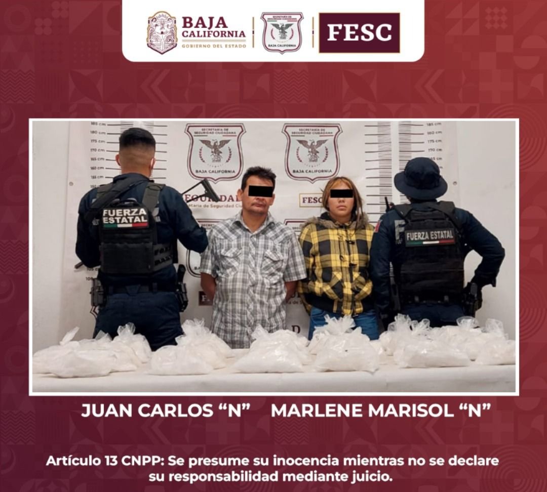 detenidos FESC droga