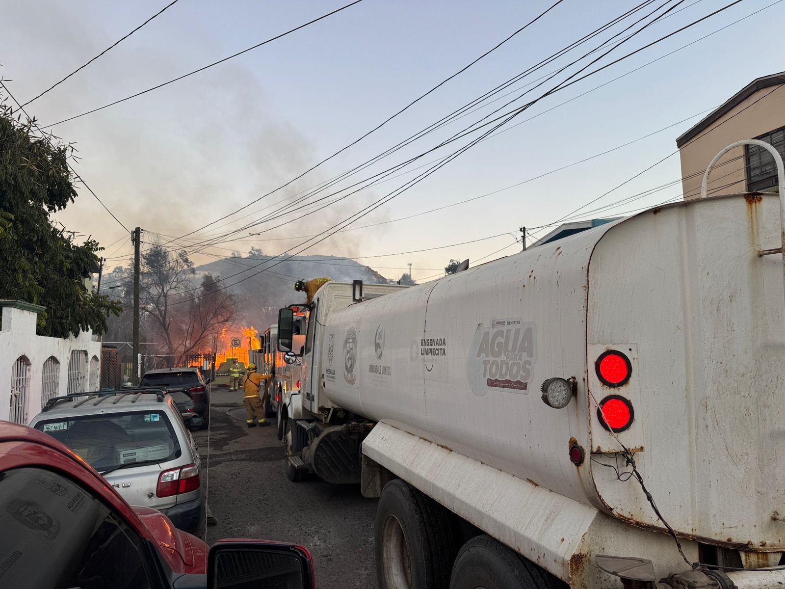 incendio villa fontana