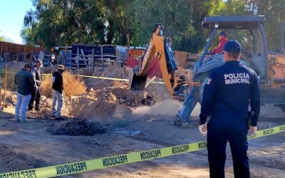 Localiza Unidad de Búsqueda de la DSPM fosa con restos humanos al oriente de Mexicali