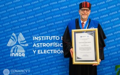 Otorga el INAOE doctorado honoris causa a Eugenio Méndez, investigador del CICESE