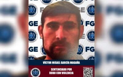 Logra FGE sentencia de 6 años en prisión para asaltante de UBER