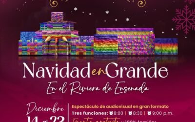 Celebrará Ensenada ¨Navidad en Grande¨ con proyección de video mapping