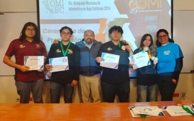 Triunfan seis estudiantes de CECyTE en Olimpiada Mexicana de Informática