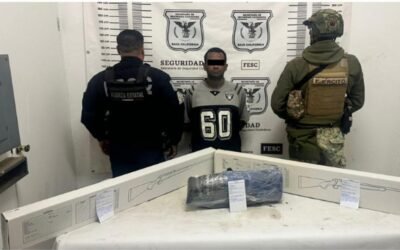 Capturó Fuerza Estatal a sujeto armado en Francisco Zarco