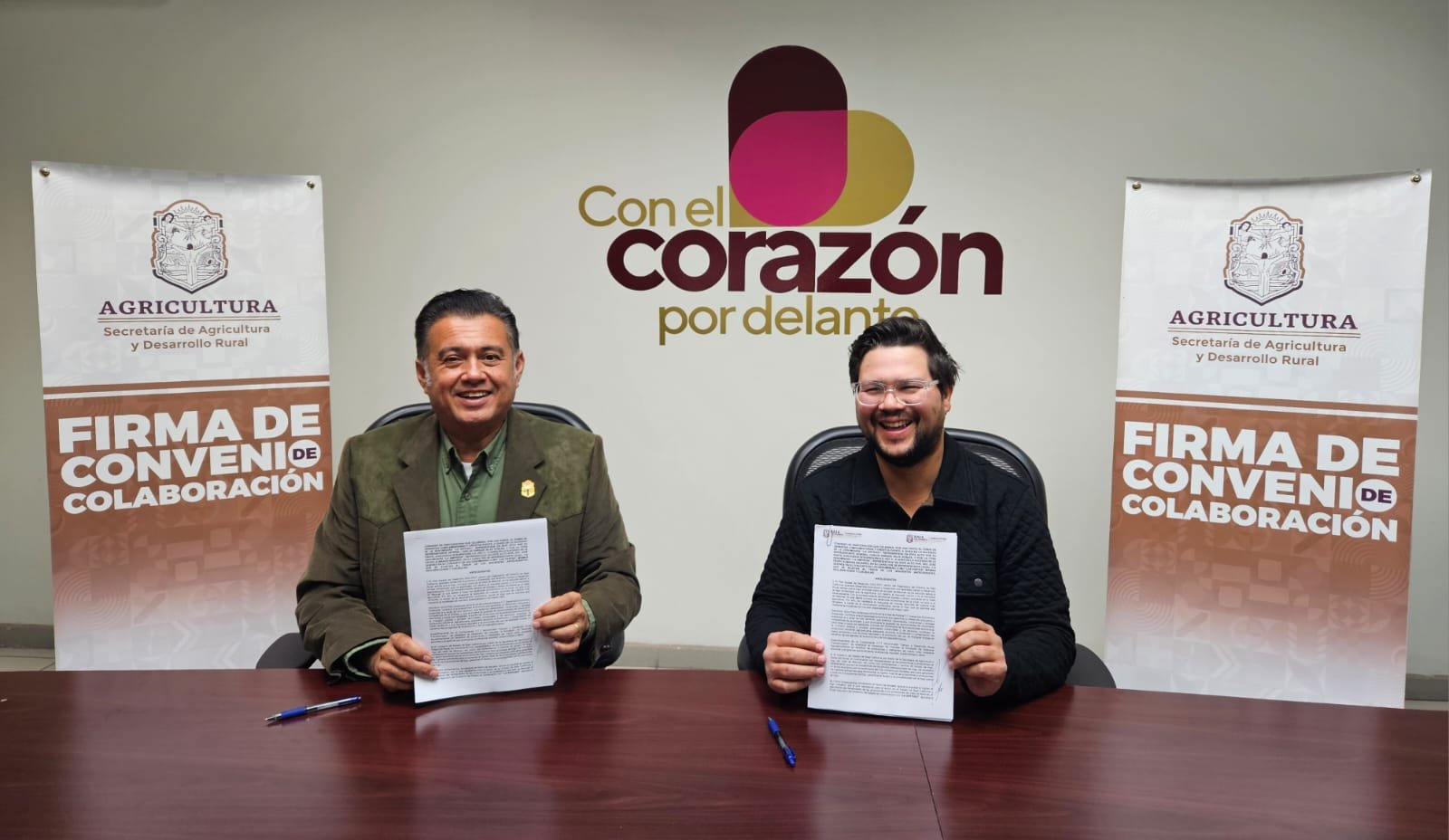 Firmó SADER convenio para garantizar comercialización de trigo en Mexicali