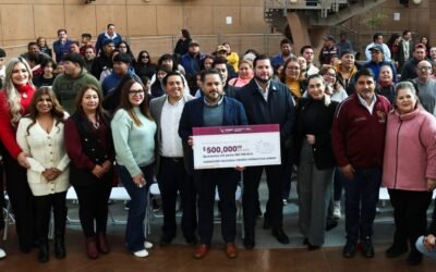 Entregó alcalde Ismael Burgueño donativo de 500 mil pesos a Museo Ámbar