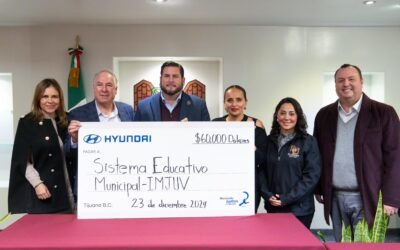 Recibe Gobierno de Tijuana donativo de Hyundai; Será destinado a educación y juventud