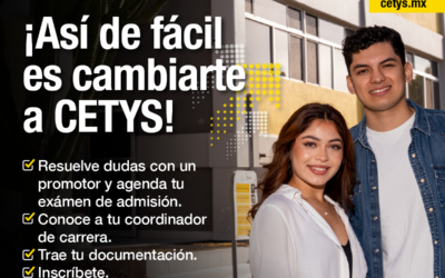 Extiende CETYS Universidad fecha de revalidación y equivalencias para programas de licenciatura