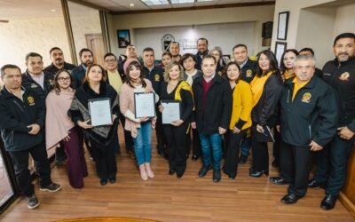 Firmó alcaldesa Norma Bustamante nuevo contrato colectivo con Sindicato de Burócratas