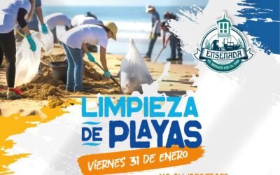 Invitan Gobierno de Ensenada y CICESE a 1era Limpieza de Playas de 2025
