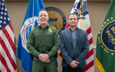 Refuerzan coordinación Policía Municipal de Mexicali y U.S. Border Patrol