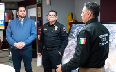 Evalúa alcalde Ismael Burgueño estatus de Tijuana ante condición Santa Ana