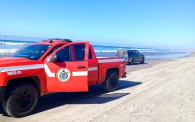 Refuerzan Bomberos de San Quintín vigilancia en zonas turísticas