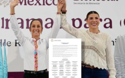 Respaldan Gobernadores acuerdo entre Presidenta de México y Trump