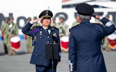 Toma protesta nuevo Comandante de la Base Aérea Militar No.12
