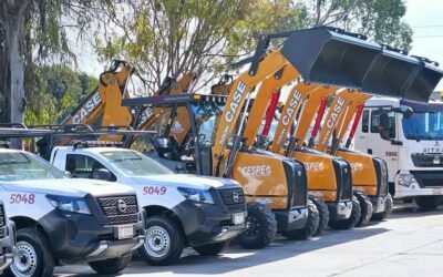 Fortalece CESPE área técnica y operativa con dotación de unidades y maquinaria