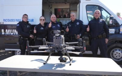 ”Patrullas Aéreas” de la Policía Municipal,  clave para fortalecer la seguridad de Tijuana