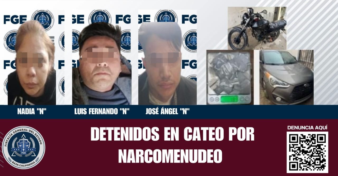 detenidos cateo
