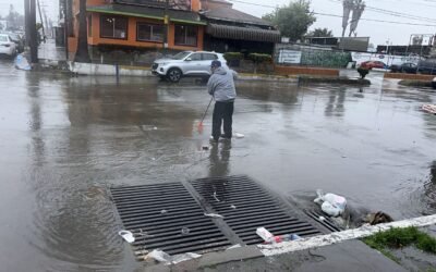 Refuerzan cuadrillas municipales desazolve de alcantarillas pluviales