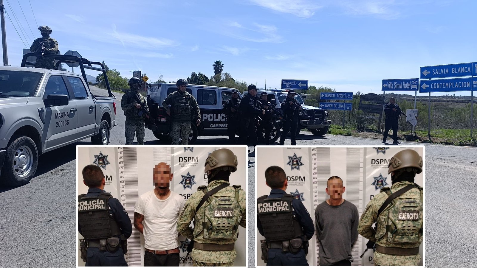 Ataque policias: Dos detenidos