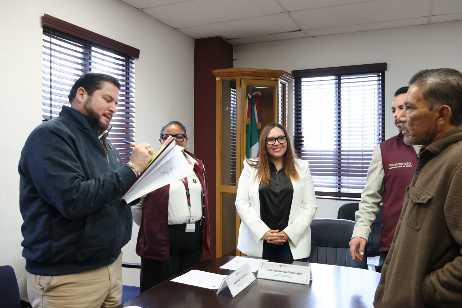 alcalde Ismael Burgueño