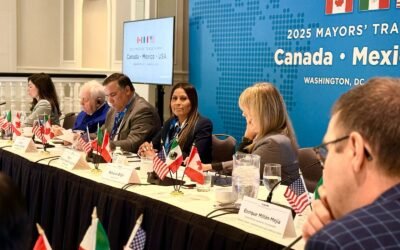 Participa alcaldesa de Ensenada en foro de colaboración entre México, EU y Canadá