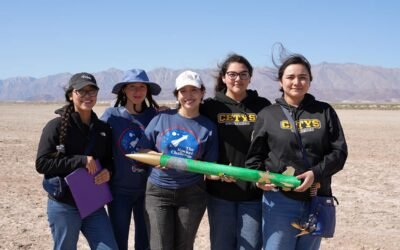 Estudiantes de CETYS diseñan, crean y lanzan cohete en Laguna Salada