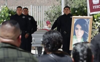 Despiden con honores a Comandante Abigail Esparza