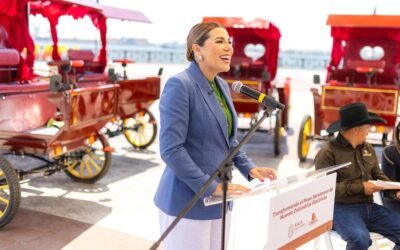 Acuerdo cumplido; Entregó Gobernadora calandrias eléctricas en Ensenada